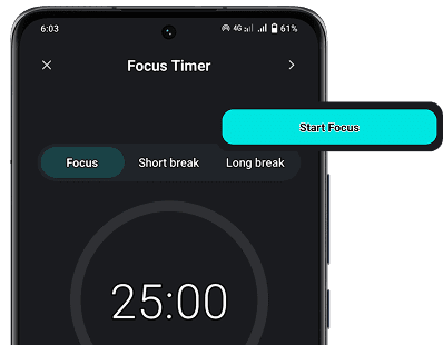 Real Focus & Timer